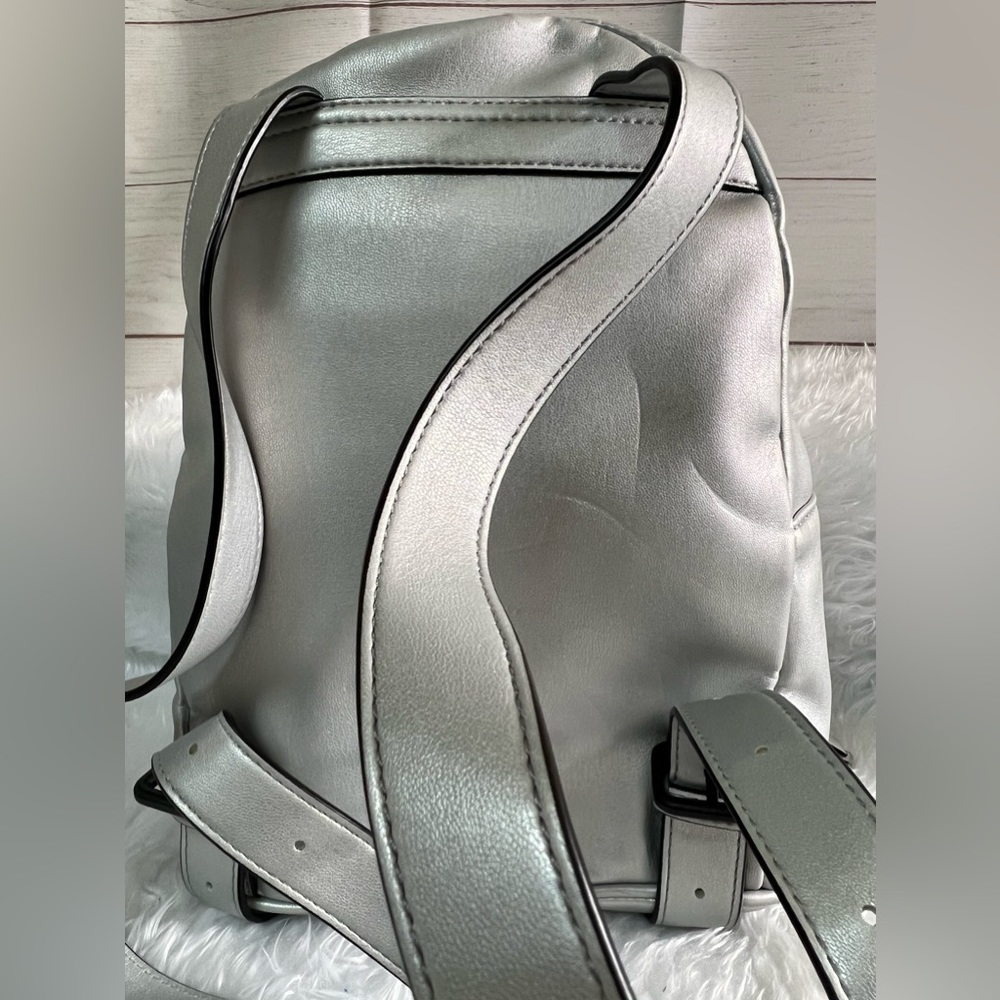Dkny Mini Abby Silver Backpack - image 4